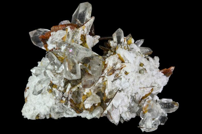 Brookite and Quartz Crystal Association- Pakistan #111342